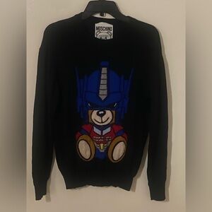 Women’s Moschino Vintage Transformer AW17 Theme 100% Virgin Wool